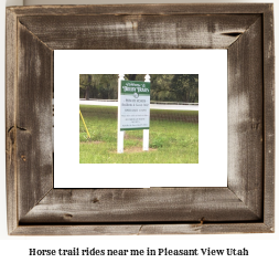 horse trail rides near me in Pleasant View, Utah